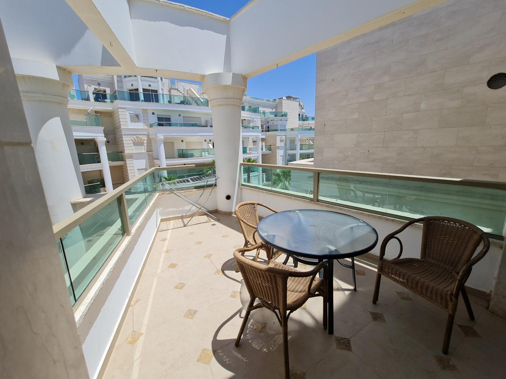 Palmore Top Luxury Penthause With Juccuzi First Line Of The Seaside Lägenhet Eilat Exteriör bild