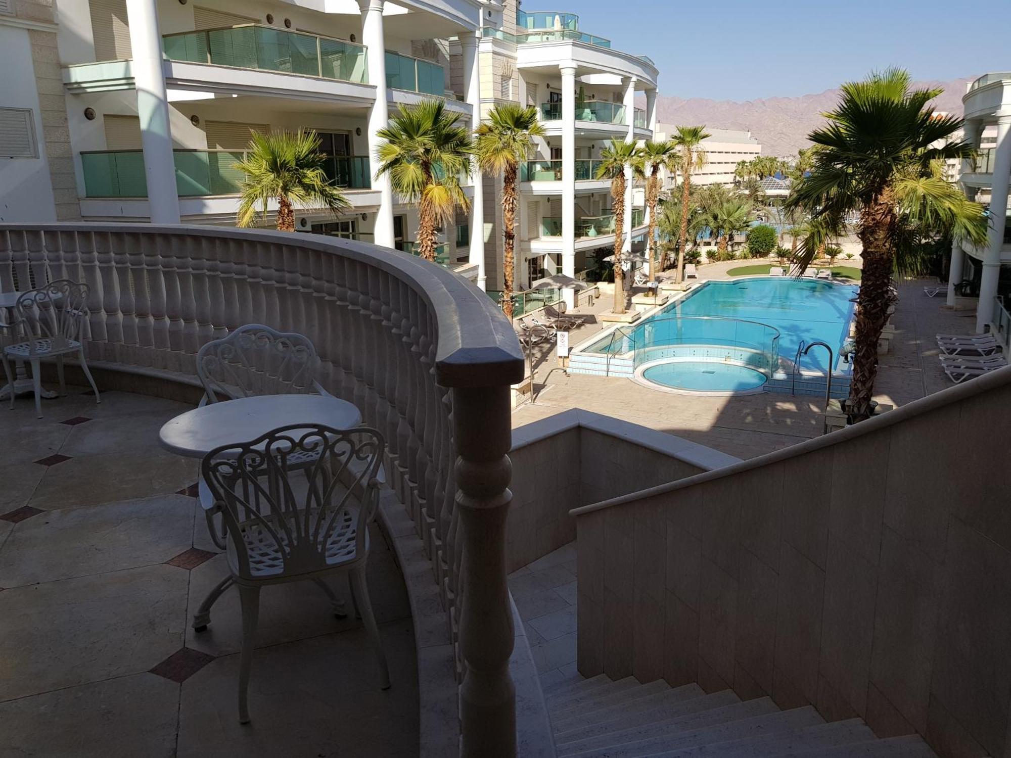 Palmore Top Luxury Penthause With Juccuzi First Line Of The Seaside Lägenhet Eilat Exteriör bild