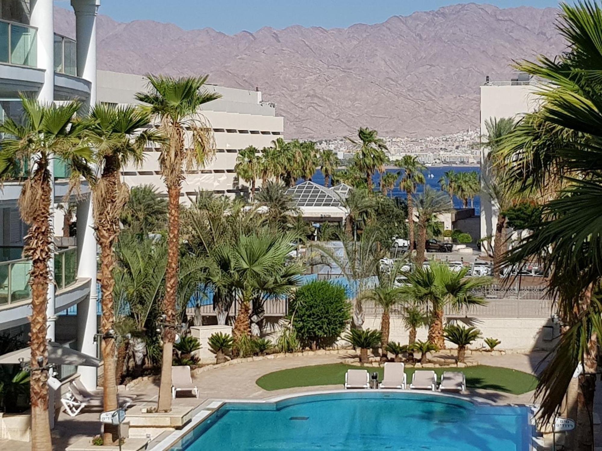 Palmore Top Luxury Penthause With Juccuzi First Line Of The Seaside Lägenhet Eilat Exteriör bild